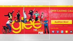 glee auditions on myspace
