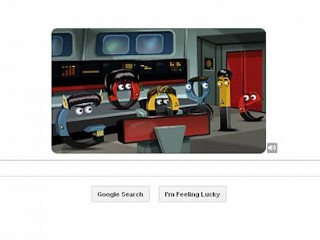 Photos: Google Doodle: Star Trek