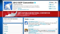 PHOTO: A screenshot of the 2012 GOP Convention Twitter account.