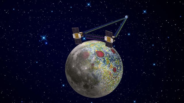 NASA moon probes will study gravity over New Year's weekend