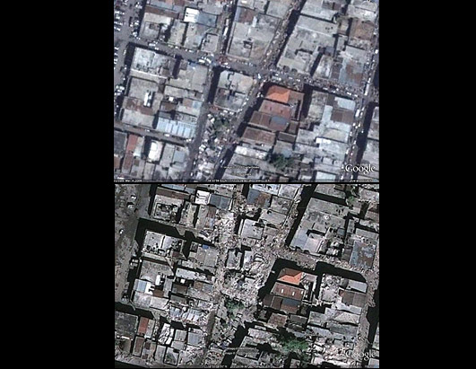 haiti before and after earthquake. Photos of Haiti Before and After the Earthquake