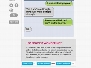 HeTexted: Crowdsourced Analysis of His Text Messages