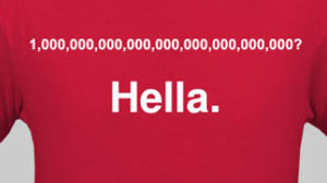 Photo: Hella Big: What Do You Call 1000000000000000000000000000? Facebook Campaign Pushes for New Word for Giant Number
