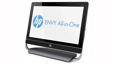 PHOTO: HP's new all-in-one computers is seen here.
