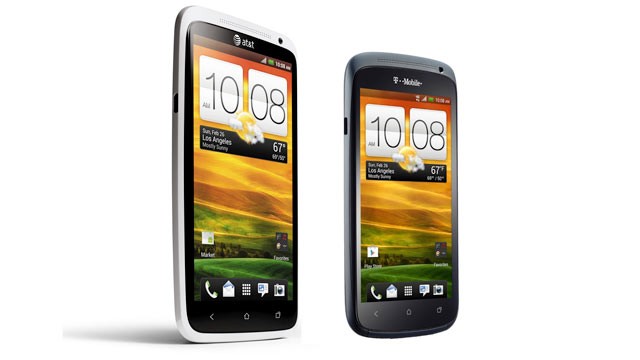 PHOTO: The HTC One X pictured left; HTC One S pictured right.