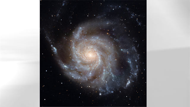 PHOTO: Messier 101 which is nicknamed the "Pinwheel Galaxy" and located in the constellation Ursa Major, can be seen in this undated Hubble image.