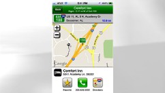 PHOTO: iExit uses GPS to find the nearest exit on the highway.