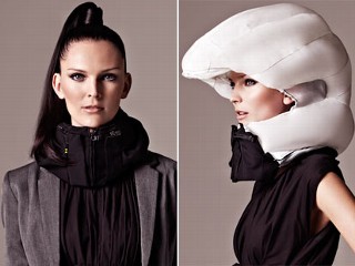 'Invisible Bike Helmet' Keeps Hair Intact