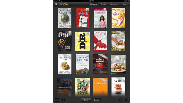PHOTO: Amazon's Kindle app for the iPad is one of the best places to buy and read books.