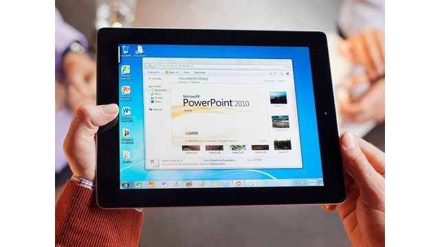 PHOTO: OnLive lets you view your Windows desktop on your iPad.