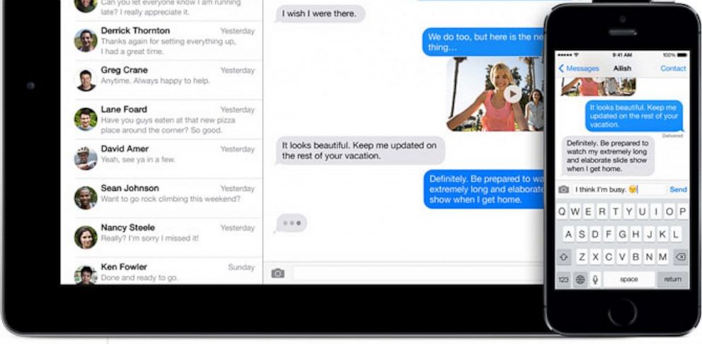 iMessage in iOS 7 Not Working Properly, Apple to Fix in Update - ABC News
