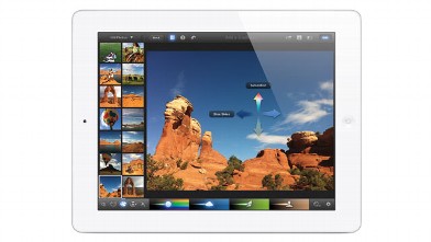 PHOTO: The new iPad.