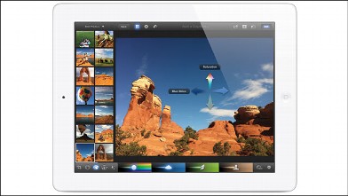 PHOTO: Apple's iPhoto on the iPad.
