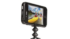 PHOTO: The GorillaMobile, seen here, is a bendable iPhone tripod.