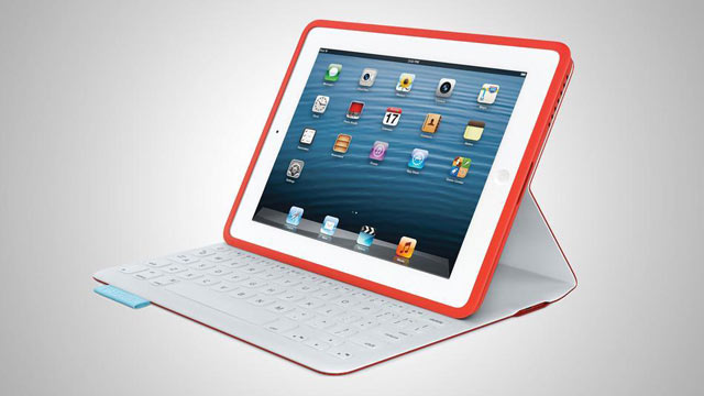 PHOTO: Logitechs FabricSkin keyboard.