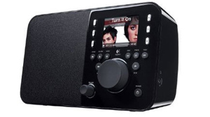 PHOTO The Logitech Squeezebox Radio is shown.