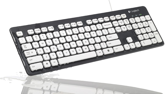 PHOTO:  Logitech's Washable Keyboard K310