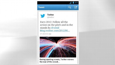 PHOTO: The official Twitter app is available for the iPhone, iPad, Android, and Android tablets.