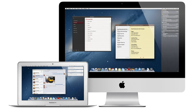 PHOTO: Apples OS X Mountain Lion includes hundreds of new features, including a new Notification Center, messaging features, and a new Safari browser.