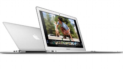 PHOTO: The MacBook Air starts at $999; it is thin, light, and has a long battery life.