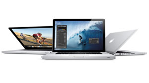 PHOTO Apple updated the industry-leading MacBook Pro family with next generation processors and graphics, high-speed Thunderbolt I/O technology and a new FaceTime HD camera.
