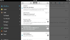 PHOTO: Mailbox released its popular e-mail app for the iPad.