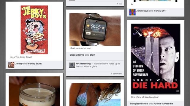 PHOTO: Manteresting, a Pinterest alternative for men.