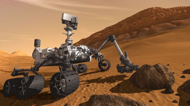 PHOTO: Curiosity rover