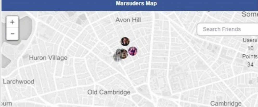 facebook friends mapper chrome web store