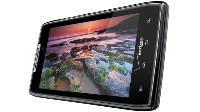 PHOTO: Motorola RAZR introduces the new DROID RAZR which uses the Android operating system.