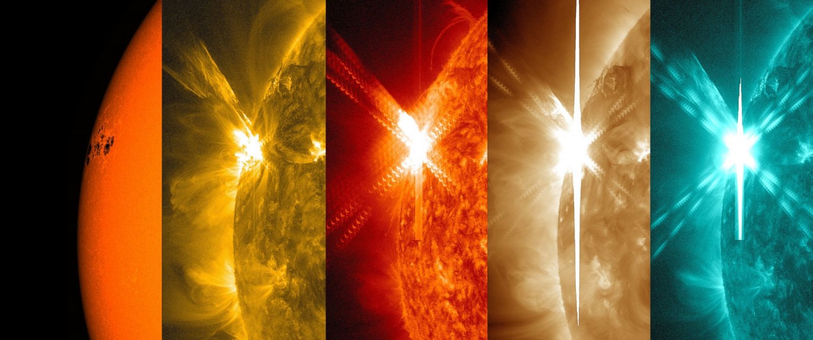 What The Sun S Most Intense Solar Flare Looks Like ABC News