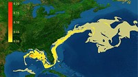 Photo: Computer Model: Where Oil Slick Could Spread: National Center for Atmospheric Research runs simulation.