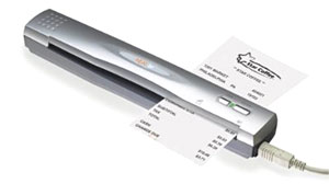 Photo: Tech on Deck: Portable Scanners Blaze a Paper Trail: Sleek light devices capture digitize documents, business cards and receipts