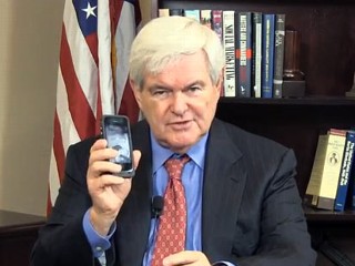 Gingrich Wants to Rename Cell Phone