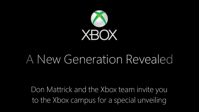 PHOTO: New Xbox invitation