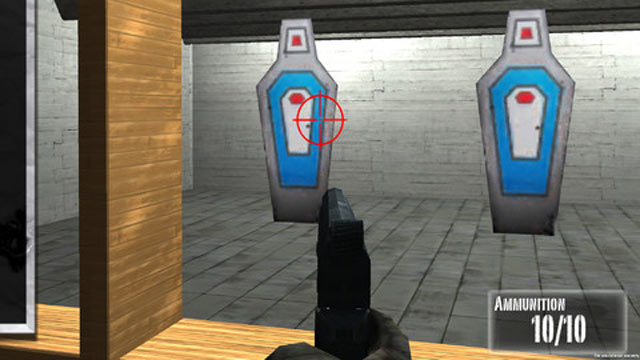 PHOTO: The "NRA: Practice Range" app for the iPhone and iPad is pictured.