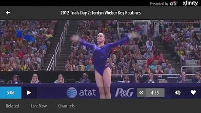 PHOTO: The NBC Olympics Live Extra app plays live video of the Games.