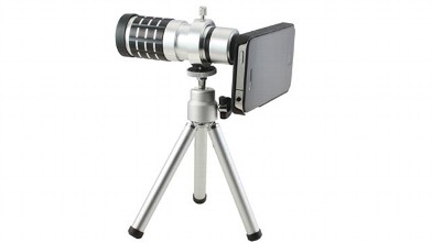 PHOTO: The Onchee lense kit contains five lenses for the iPhone.