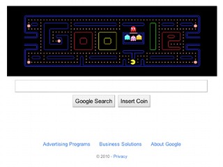 PHOTO To celebrate the 30th anniversary of the classic video arcade game, Google unveiled its first-ever interactive doodle ? a playable Pac-Man