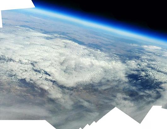 Paper Airplane Touches Space