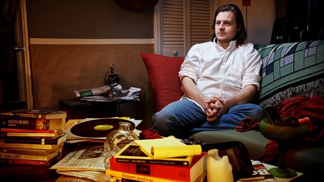 PHOTO: Paul Miller, a tech writer, didnt use the Internet for a year.