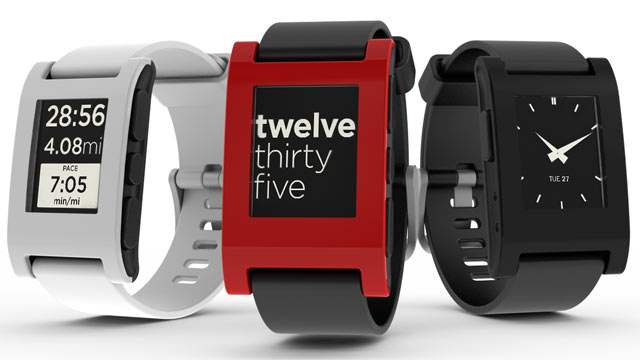 PHOTO: The Pebble is the first smartwatch to work with the iPhone.