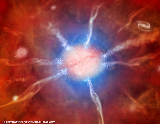 Phoenix Cluster Sets Record Pace at Forming Stars