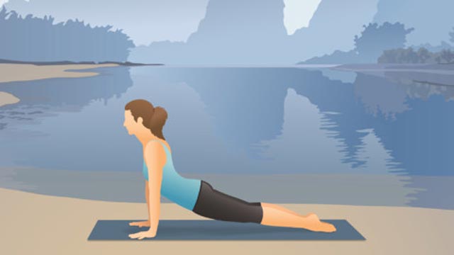 PHOTO: Pocket Yoga for the iPad includes voice and visual yoga instruction.