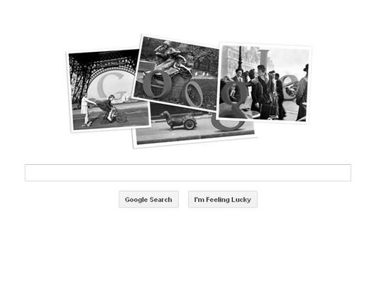 Google Doodle: Robert Doisneau