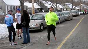PHOTO Barefoot runners say they?re part of a movement, critics say it?s a fad.