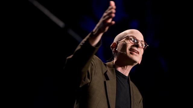 PHOTO: Seth Godin speaks at TED2009.