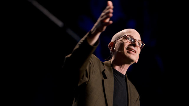 PHOTO: Seth Godin speaks at TED2009.