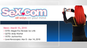 Hot Property Sex.com on Auction Block