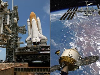 Photo: Save the Space Shuttles: White House Panel: Augustine Commission Says Reverse Bush Plan to Retire Shuttles by 2010